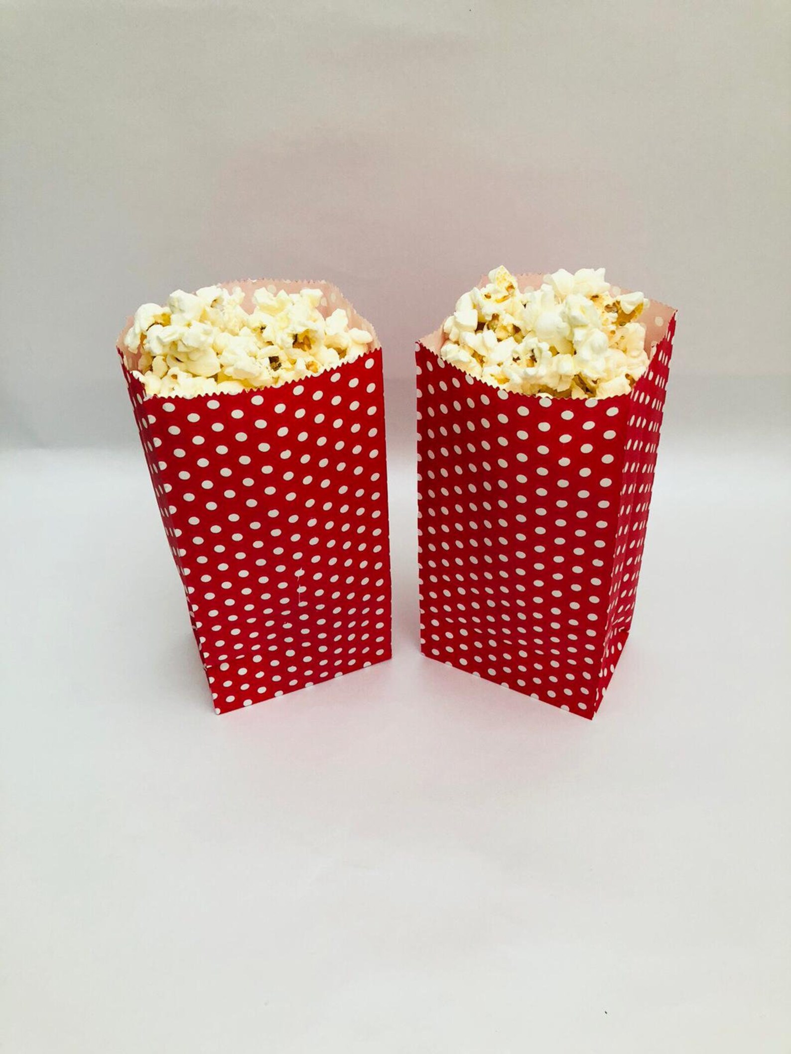 Set of Popcorn Bags Candy Favor Bags Candy Buffet Bags Etsy