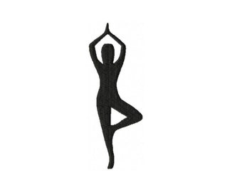 Stickdatei 10x10 13x18 Reiki Yoga Figur Anleitung in deutscher Sprache