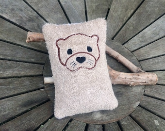 Heat Cushion Otter Embroidery File ITH with Inlett 13x18 16x26 18x30 Cherry Stone Pillow Spelt Pillow Pillow Heat Cushion Instructions in German