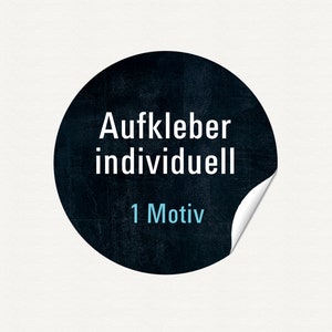 Aufkleber individuell mit deinem Wunschmotiv oder Text (24x das gleiche Motiv), individualisierbar, personalisiert