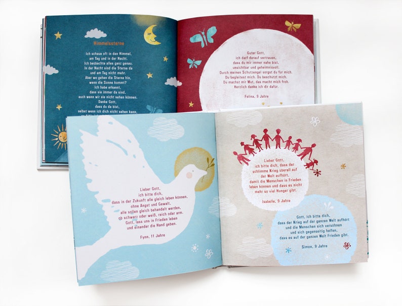 Erstkommunion Gebete von Kindern für Kinder Geschenk zur Etsy