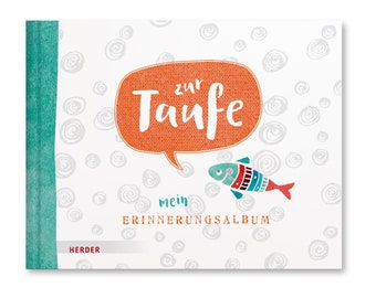 Taufbuch Taufalbum Taufgeschenk zur Erinnerung an die Taufe - Geschenk zur Taufe Taufpaten