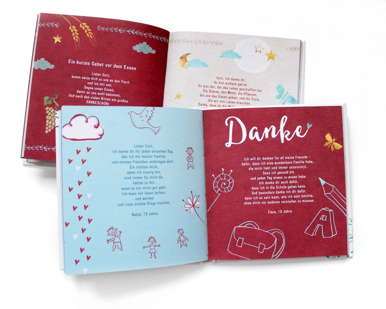 Erstkommunion Gebete von Kindern für Kinder Geschenk zur Etsy