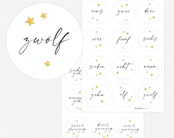 Pen Advent Calendar Etsy Pen Advent Calendar Etsy