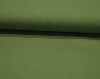 Uni Baumwolle - Grün * 0,5 Meter