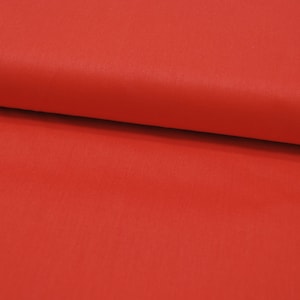 Uni Baumwolle - Flame Orange * 0,5 Meter
