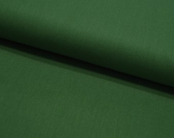 Uni Baumwolle - Waldgrün * 0,5 Meter