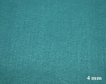 Bastelfilz 4mm - Uni Mint / Smaragd - 25 x 45 cm