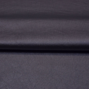 Weiches Kunstleder in Navy Metallic  - 0,5 Meter
