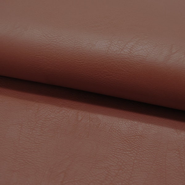 Kunstleder " Vintage Leather " in Cognac - 0,5 Meter