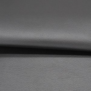 Kunstleder in Anthrazit Metallic - 0,5 Meter