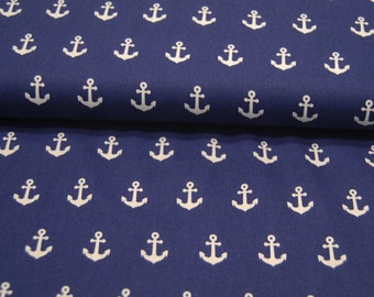 Anchor Party - Anker auf Mittelblau / Cobalt * 0,5m