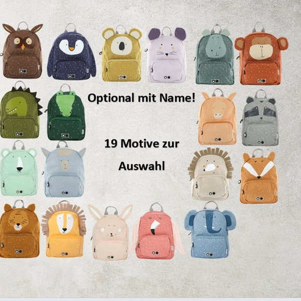 Kindergarten Rucksack / Trixie optional mit Name