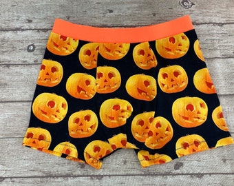 Boxershorts Kürbis Halloween