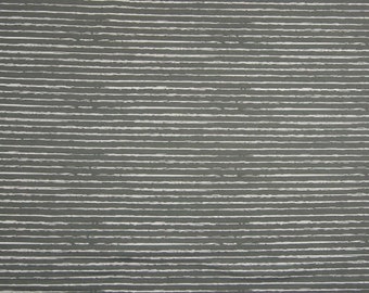 Baumwolle Streifen grau