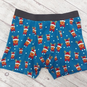 boxer shorts reindeer