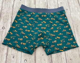 Boxershorts Baufahrzeuge