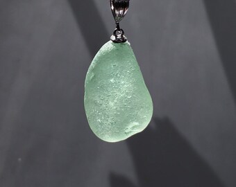 Beautiful ocean tumbled seaglass jasper,granite agate,garnet epoxied and triple glazed