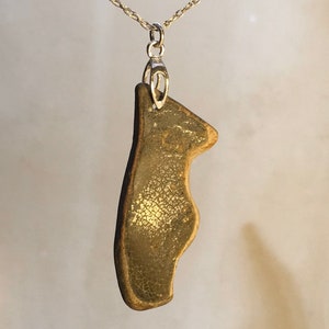 Really. Cool surf tumbled Ceramic Pendant