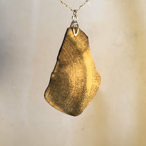 Surf. tumbled ceramic plate  Pendant