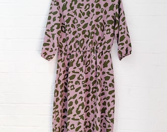 Women's Midi Dress Size S-XL | LEO lilac