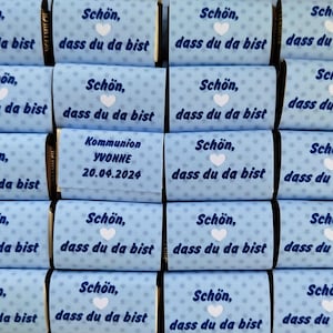 40 Schokoladentäfelchen SAROTTI personalisierte Gastgeschenke  jeder Anlass
