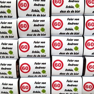 40 Schokoladentäfelchen SAROTTI personalisierte Gastgeschenke Geburtstag jeder Anlass Bild 6