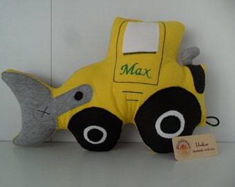 Cuddly cushion wheel loader in different versions with free personalization