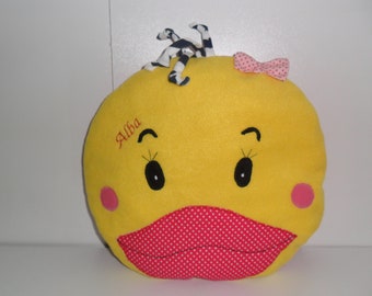 Cuddly pillow Easter chick cuddly chick free personalization