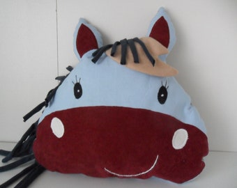 Cuddly pillow horse or unicorn