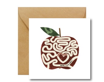 Valentine's Day Card, Here You Are | Ecological Paper