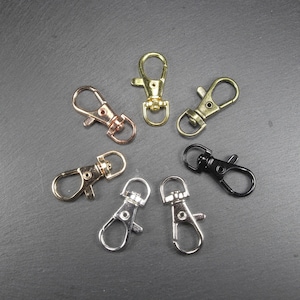 1 key ring, key chain, carabiner, various colors, 10737