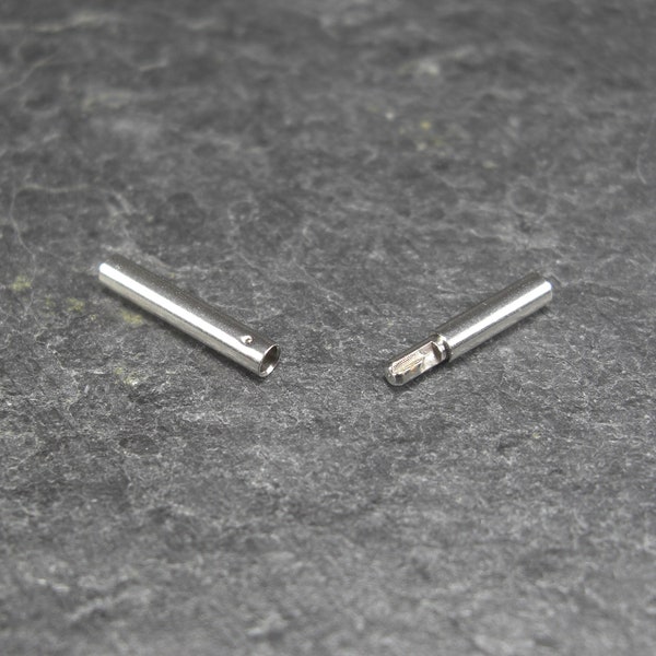 1 Verschluss, Bajonettverschluss, chirurgischer Edelstahl für 1 mm Band, 10727