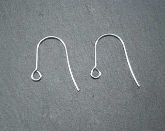 5 pairs of ear hooks, surgical stainless steel, brisures, 10462