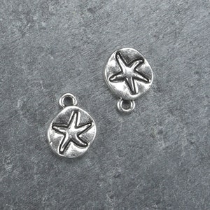 5 Pearls Starfish antique silver 10432
