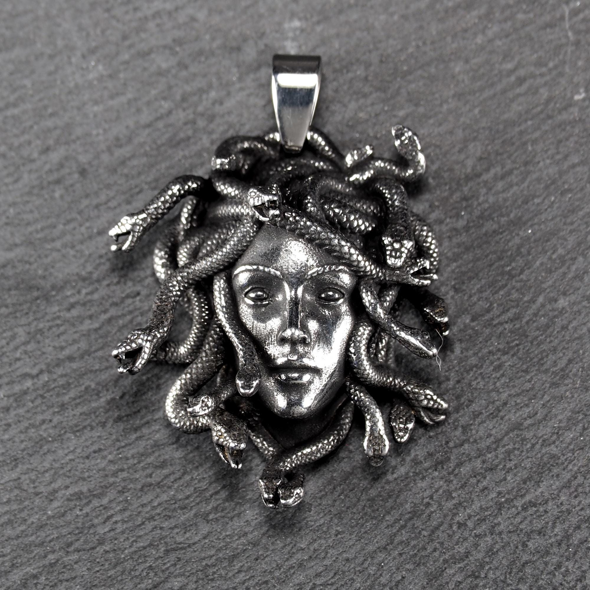 Medusa Pendant Plastic Surgical Stainless Steel Hypoallergenic