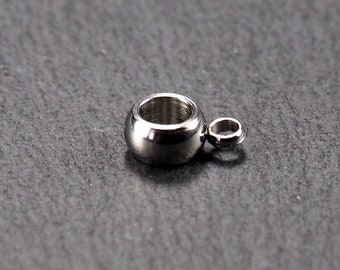 4 Anhängerösen 4mm Edelstahl Anhängerschlaufe, 10971