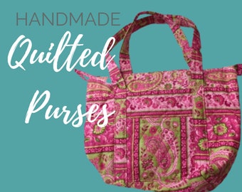 quilted purses and totes