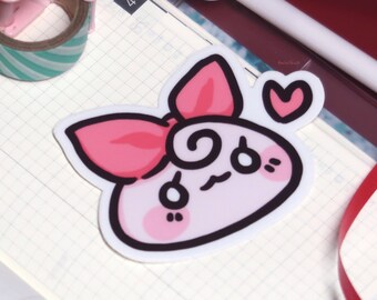 3" twirliroll matte vinyl sticker — 007