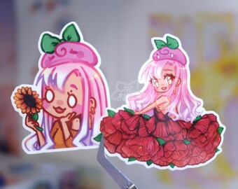 giftuber + flower dress twirl (retiring) — 003, 004