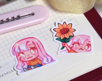 matte paper sticker set - twirlflower & twirlsit