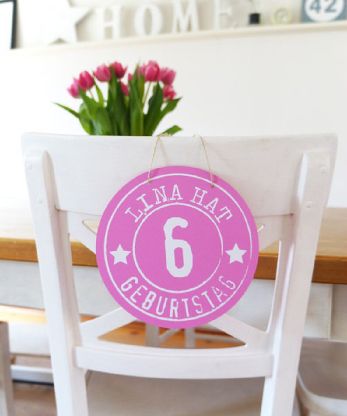 Geburtstagsschild für das Geburtstagskind Geburtstagsparty  Etsy