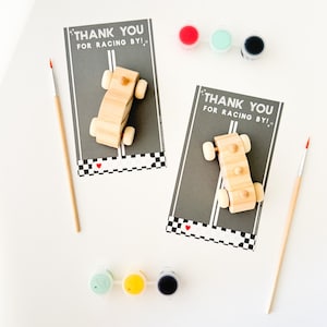 Race Car Painting Craft for Kids | Race Car Party Favor | Two Fast Birthday Activity | DIY Kids Paint Kit