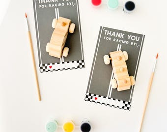 Race Car Painting Craft for Kids | Race Car Party Favor | Two Fast Birthday Activity | DIY Kids Paint Kit