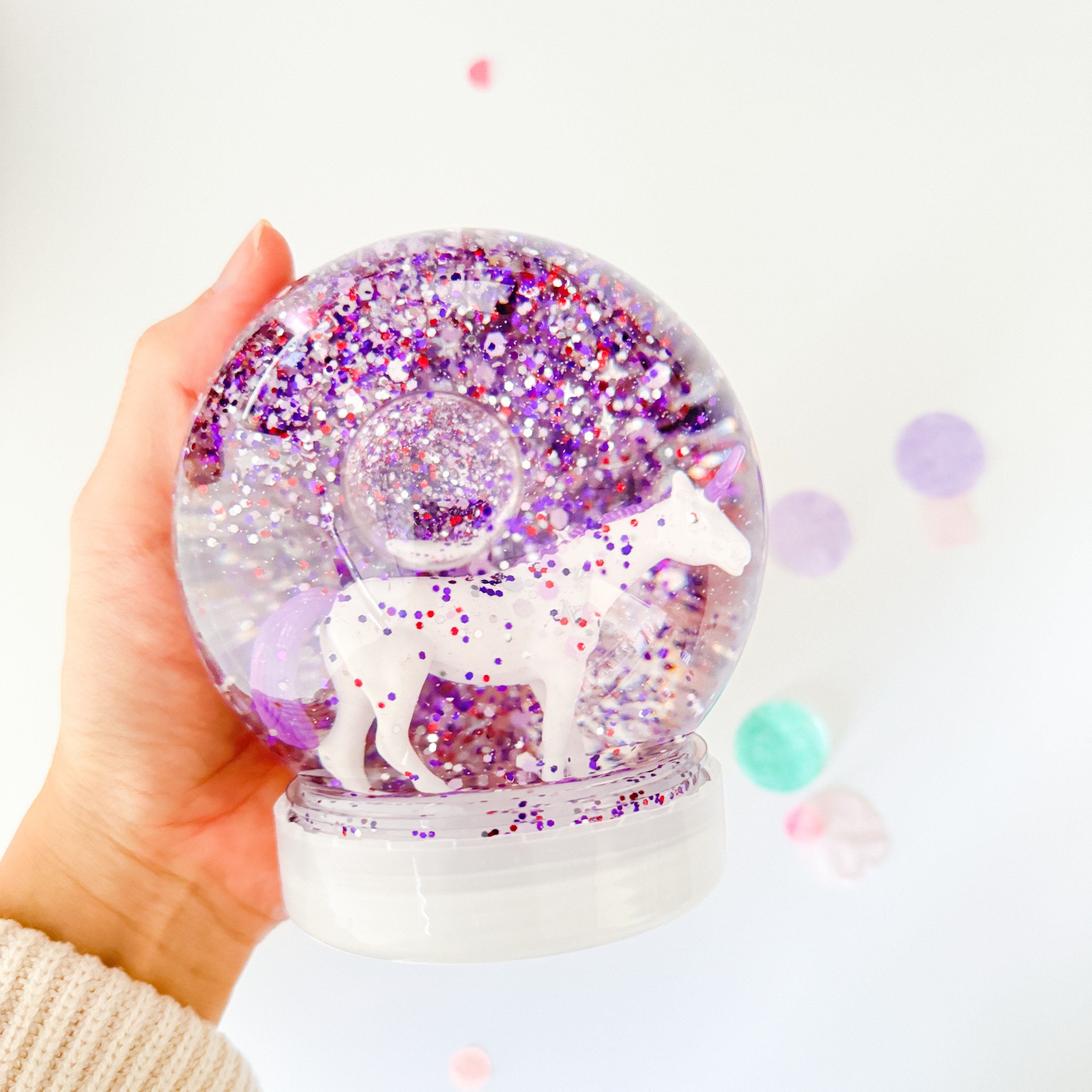 Boxer Gifts Boule à Neige Paillettes Argentée 'You Got This' - Cadeau Motivational Pour Elle, Grossesse Ou Nouvel Emploi