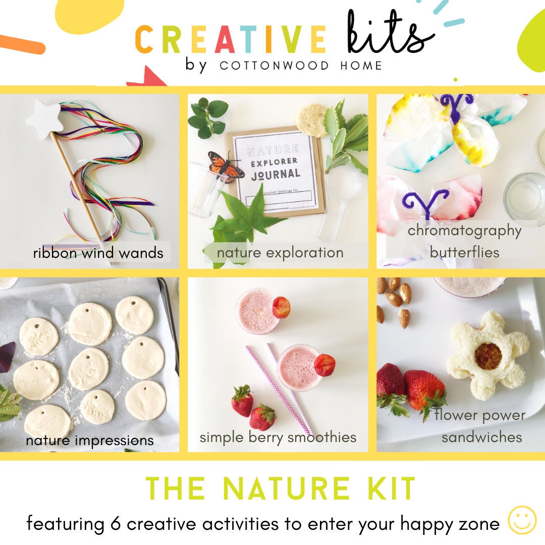 Kids Craft Kit Nature DIY Craft Activity Kits Childrens Etsy