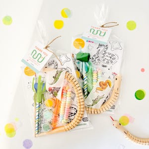 Snake Painting Kit for Kids Party | Reptile Birthday Activity Kit | DIY Craft Party Favor | Kids Paint Your Own Snake
