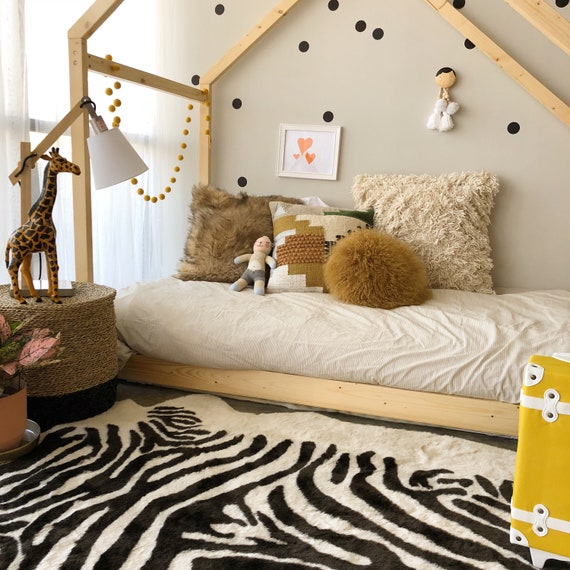 Tan faux fur pillow cheap