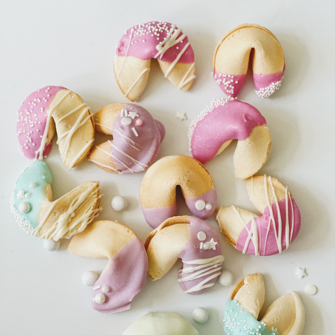 Fortune Cookie Party Favor Kit Funfetti Fortune Cookie Party Etsy