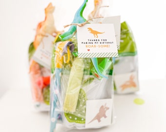 Dinosaur Junior Kids Party Favor Bag | Little Kids Dinosaur Kit | Kids Dino Birthday Party | Dinosaur Party Favor | ROARsome Party Favor